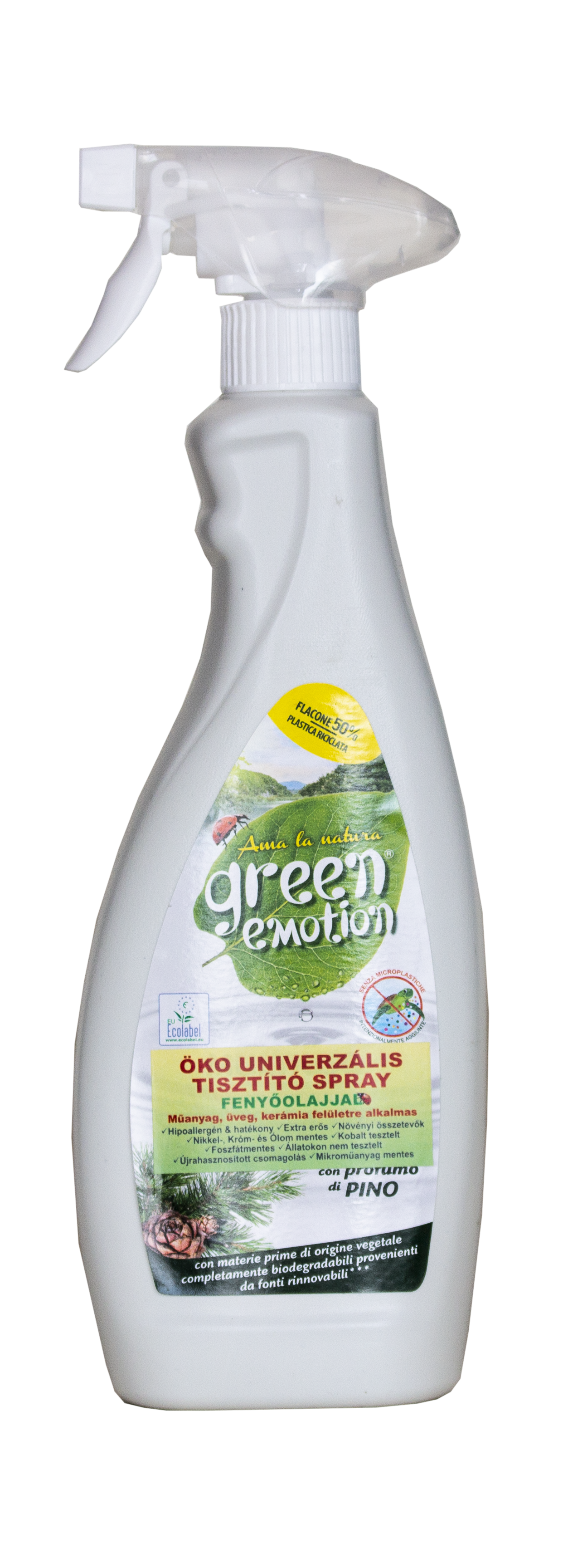 GREEN EMOTION ÖKO Univerzális tisztító Eukaliptusz & fenyőolajjal 750 ml 
