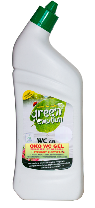 GREEN EMOTION ÖKO WC gél eukaliptuszolajjal 750 ml
