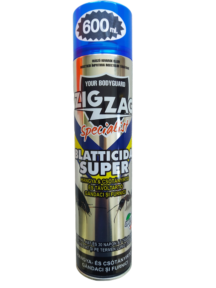 ZIGZAG Csótány- és hangyairtó aeroszol 600 ml  