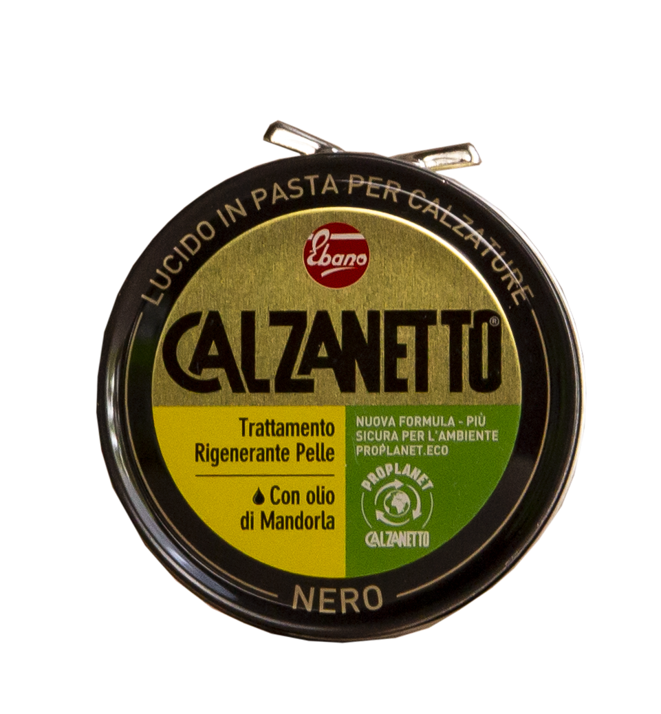 Calzanetto Cipőápoló paszta 50 ml Fekete