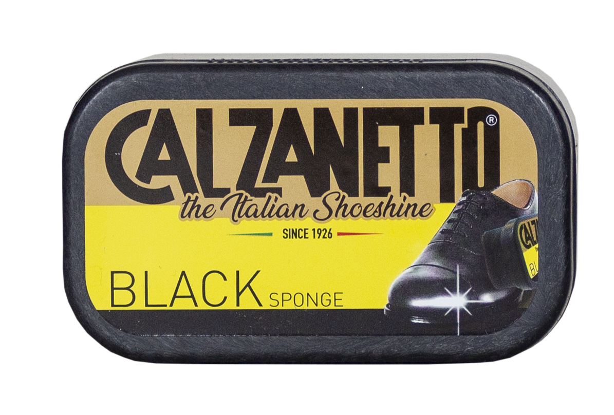 Calzanetto Cipőfényesítő szivacs Fekete