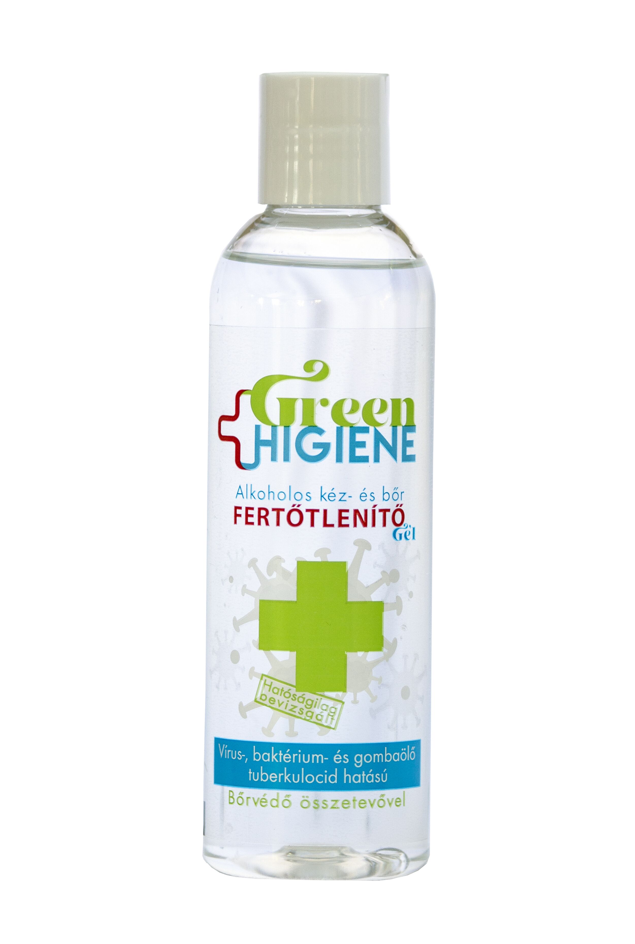 Green Higiene Alkoholos Kézfertőtlenítő gél billenő kupakkal 200 ml