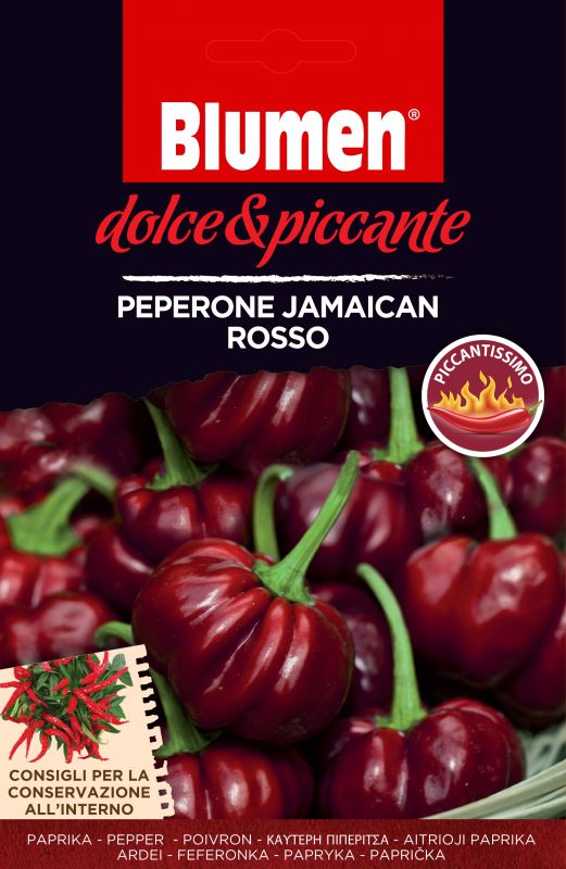 Blumen Paprika - Jamaikai pepperóni, extrém csípős