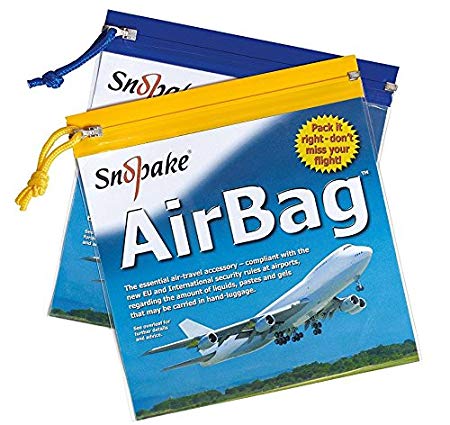 Snopake AirBag tasak utazáshoz, zipzáros