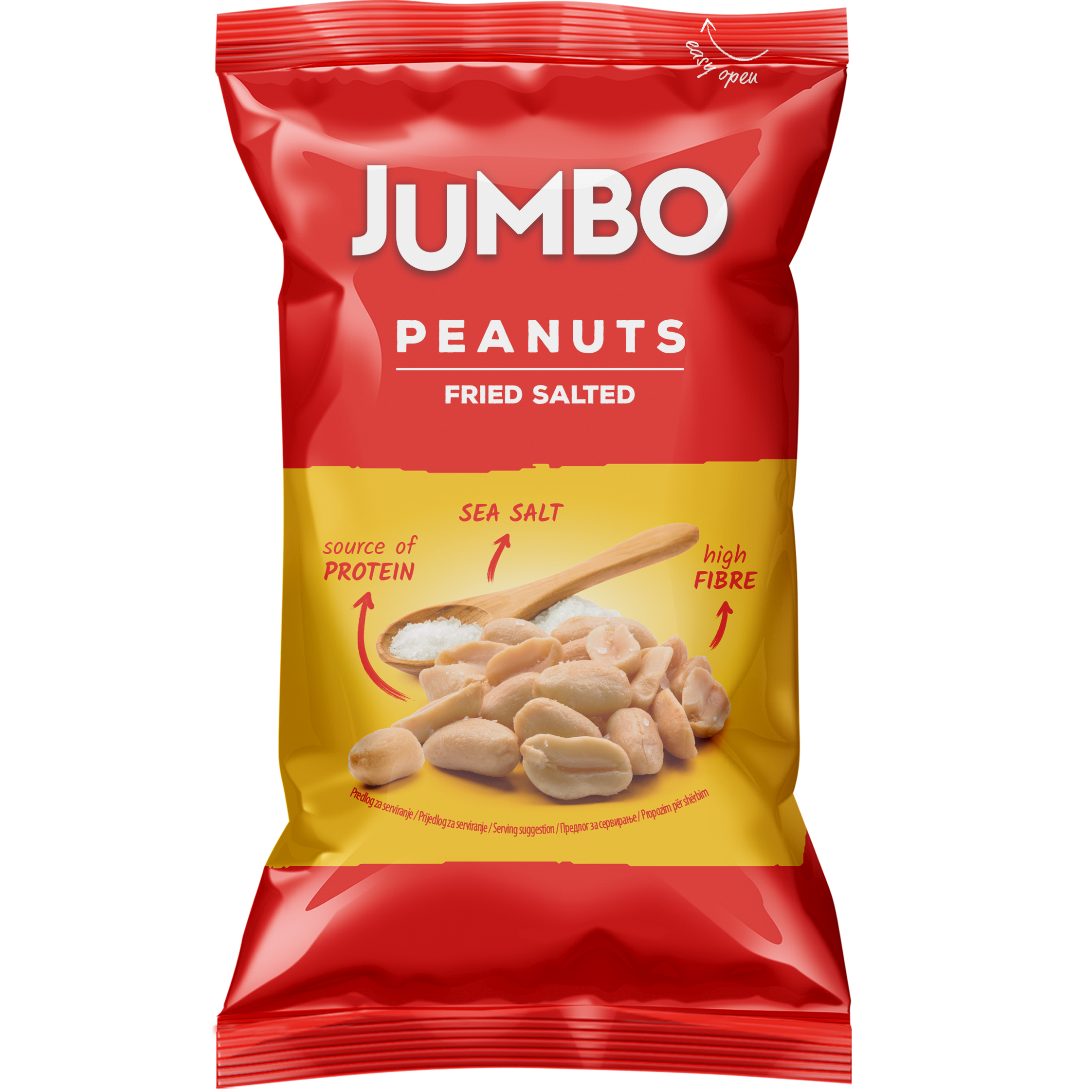 Jumbo sült, sózott földimogyoró 80g