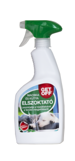 GET OFF Macska- és kutya elszoktató spray, 500 ml