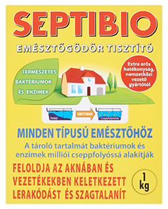 Septibio 1 kg emésztőgödör tisztító