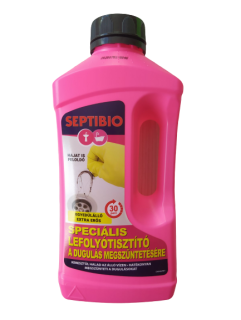 SEPTIBIO Speciális fürdőszobai lefolyótisztító (hajcsomók ellen 800 ml)